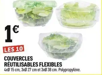 Centrakor COUVERCLES RÉUTILISABLES FLEXIBLES offre