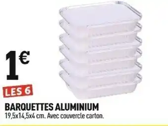 Centrakor BARQUETTES ALUMINIUM offre