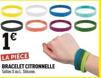 BRACELET CITRONNELLE