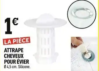 Centrakor ATTRAPE CHEVEUX POUR ÉVIER offre