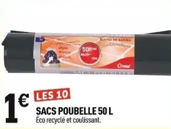 Centrakor SACS POUBELLE 50 L offre