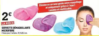 Centrakor SERVIETTE DÉMAQUILLANTE MICROFIBRE offre