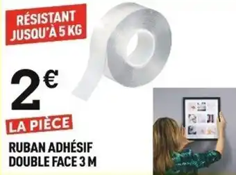 RUBAN ADHÉSIF DOUBLE FACE 3M
