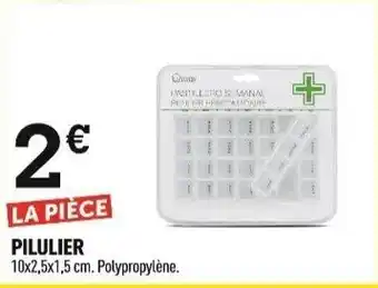 Centrakor PILULIER offre