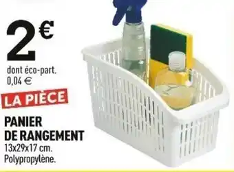 Centrakor PANIER DE RANGEMENT offre