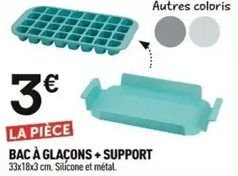 Centrakor BAC À GLAÇONS + SUPPORT offre