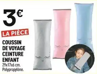 Centrakor COUSSIN DE VOYAGE CEINTURE ENFANT offre