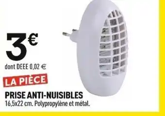 PRISE ANTI-NUISIBLES