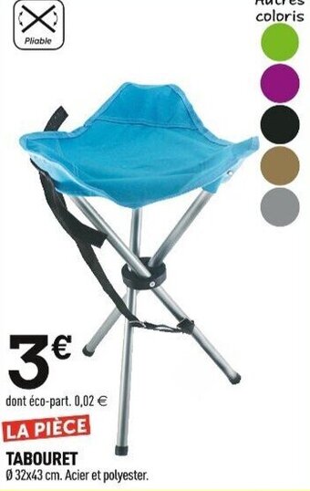 Centrakor TABOURET offre