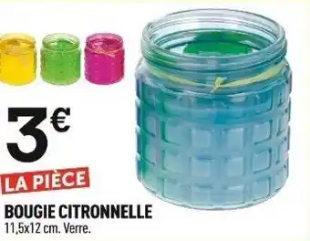 Centrakor BOUGIE CITRONNELLE offre