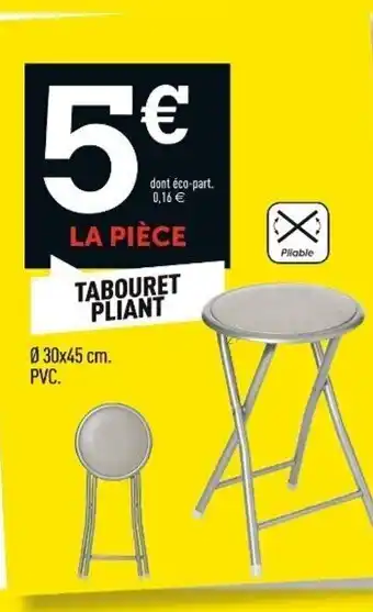Centrakor TABOURET PLIANT offre