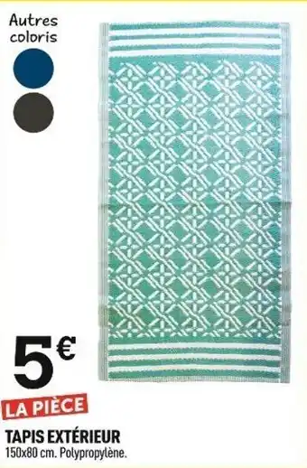 Centrakor TAPIS EXTÉRIEUR offre
