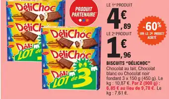 E.Leclerc Express BISCUITS "DÉLICHOC" offre