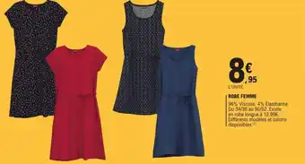 E.Leclerc ROBE FEMME offre