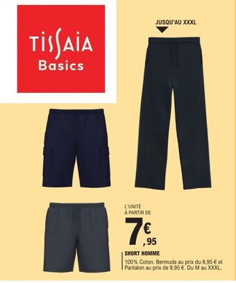 E.Leclerc SHORT HOMME offre
