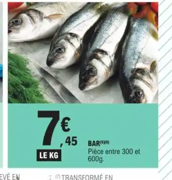 E.Leclerc Bar offre