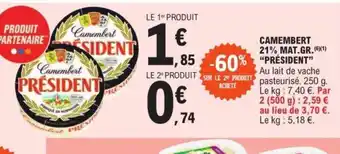 E.Leclerc CAMEMBERT offre
