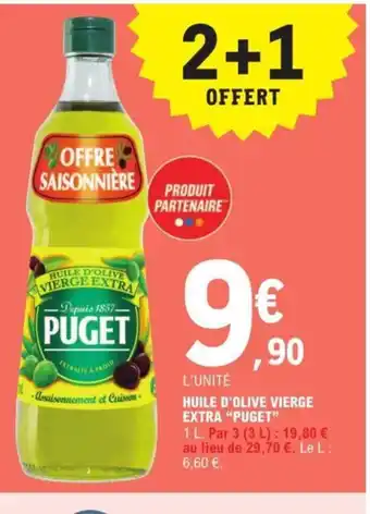 HUILE D'OLIVE VIERGE EXTRA "PUGET"