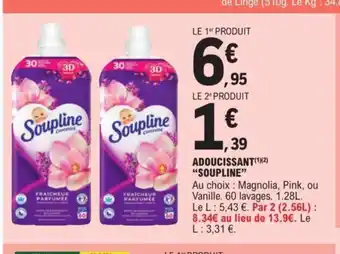 E.Leclerc ADOUCISSANT(¹)(2) "SOUPLINE" offre