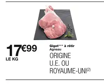 Monoprix Gigot à rôtir offre
