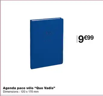 Monoprix Quo vadis agenda paco vélo offre