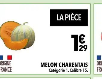 Supeco Melon charentais offre