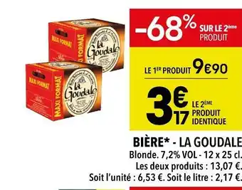 La goudale bière