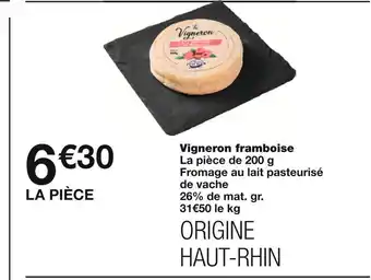 Monoprix Vigneron framboise offre