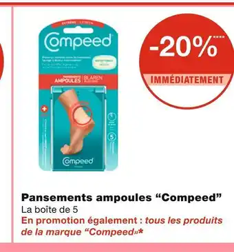 Compeed pansements ampoules
