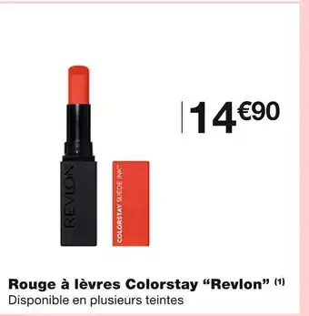 Monoprix Revlon rouge à lèvres colorstay offre