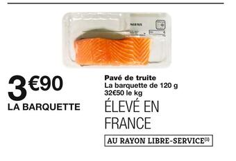 Monoprix Pavé de truite offre