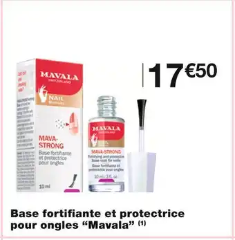 Monoprix Mavala base fortifiante et protectrice pour ongles (1) offre