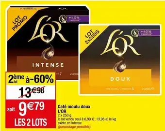 Migros Café moulu l'or offre