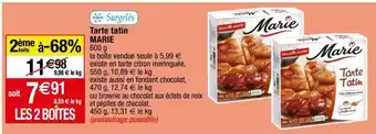 Tartes marie