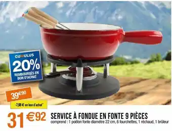 Migros Fondue offre