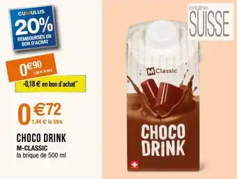Migros Boissons offre