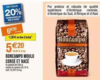 Migros Café moulu offre
