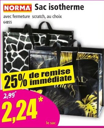Norma NORMA Sac isotherme offre