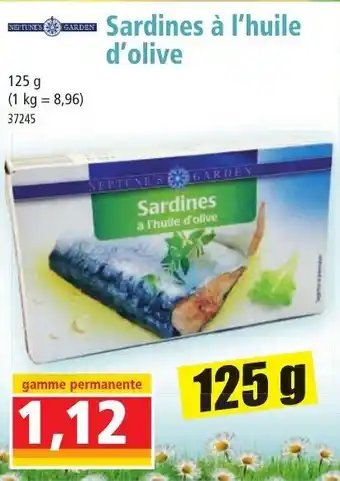 Norma Sardines à l'huile d'olive offre