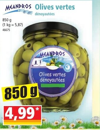 Norma Olives vertes offre
