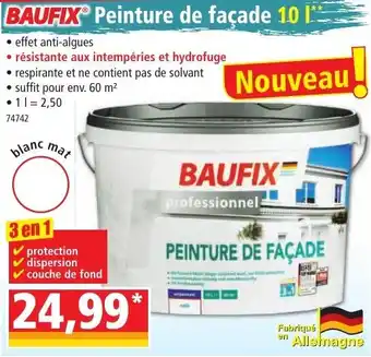 Norma Peinture de façade 10 lª offre
