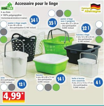 Norma Accessoire pour le linge offre