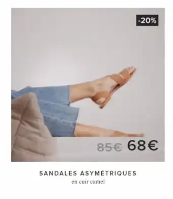 SANDALES ASYMÉTRIQUES