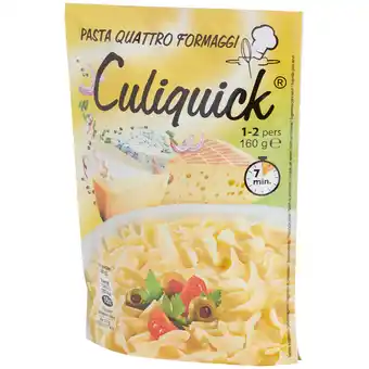 Action Pâtes culiquick quattro formaggi offre
