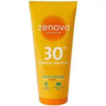 Action Lait solaire zenova sensitive offre