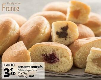 Auchan BEIGNETS FOURRÉS offre