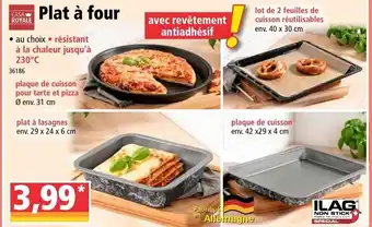 Norma Plat à four offre