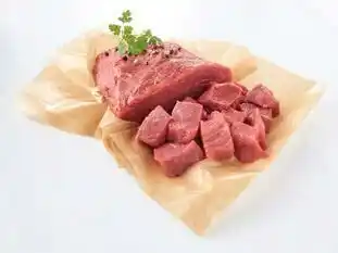 Auchan VIANDE BOVINE : PIÈCE À BROCHETTES OU FONDUE offre