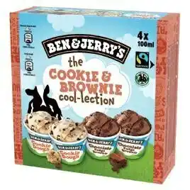 Auchan BON PLAN SUR LA GAMME DES GLACES DE LA MARQUE BEN & JERRY'S offre