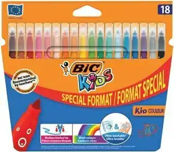 Auchan 18 FEUTRES KIDS COULEUR offre